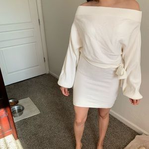 Forever 21 cream dress!